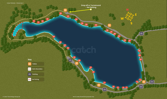 Linear Fisheries - Brasenose Two - Weekend Ticket June 2026