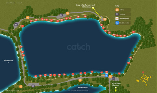 Linear Fisheries - Brasenose One - Weekend Ticket June 2026