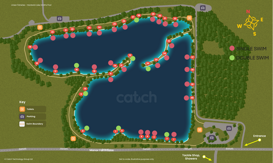 Linear Fisheries - Hardwick & Smiths - Weekend Ticket June 2027